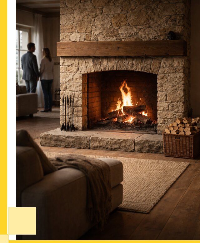 Открытые камины под ключ в Тайшете от 155775 р. ЭриданТшт