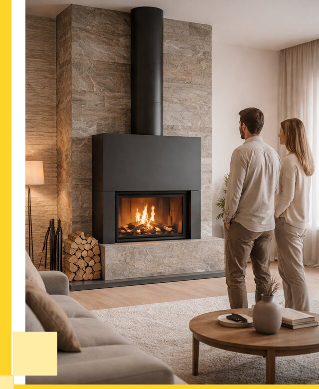 Закрытые камины под ключ в Тайшете от 124620 р., ЭриданТшт