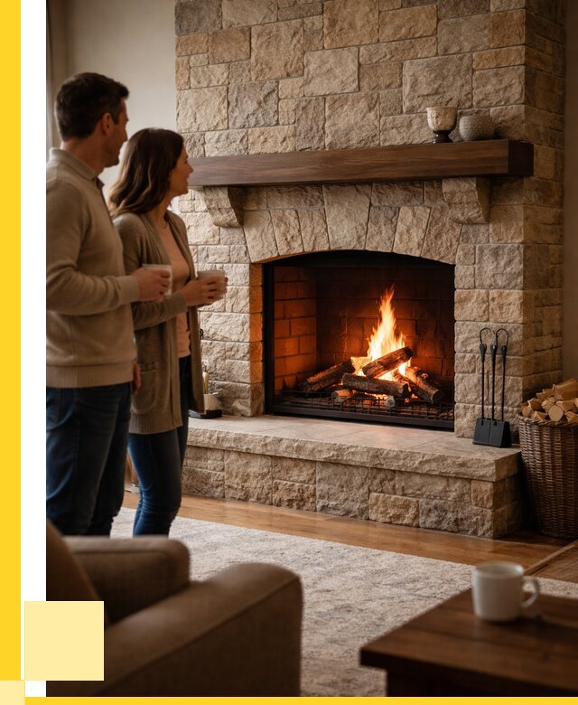 Каменные камины на заказ в Тайшете от 186930 р. | ЭриданТшт