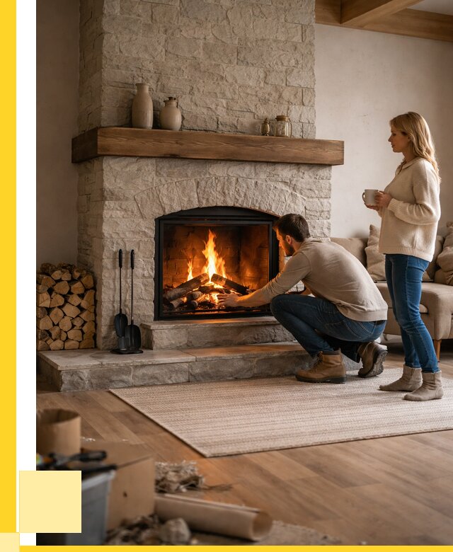 Камины для загородного дома в Тайшете от 363475 р., ЭриданТшт