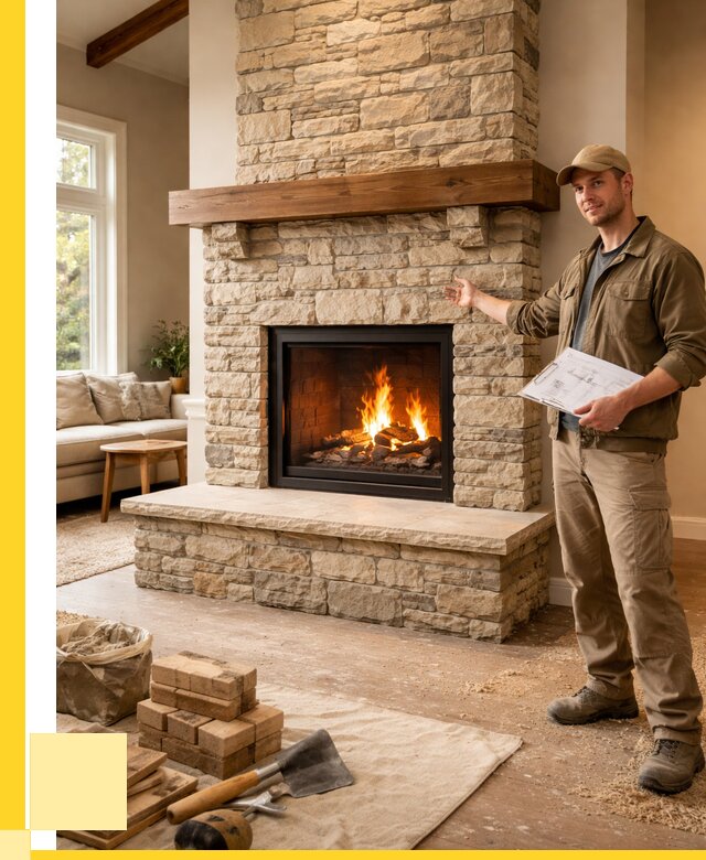 Камины под ключ в Тайшете от 186930 р. | ЭриданТшт — установка