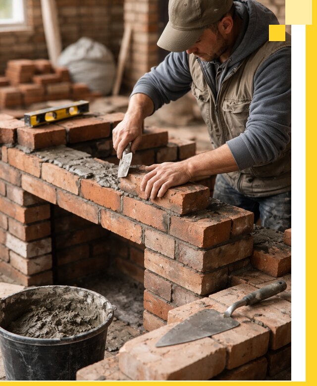 Кладка каминов под ключ в Тайшете профессиональная отделка и монтаж