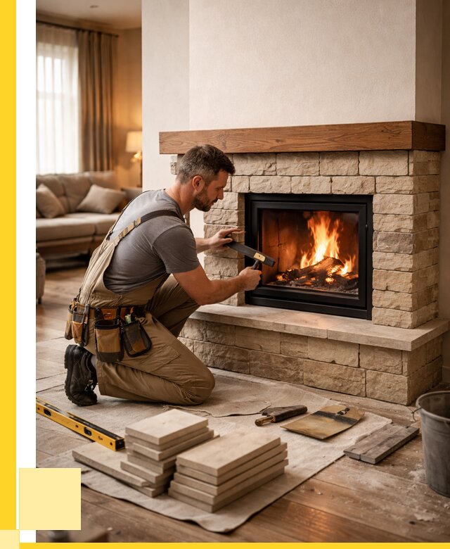 Строительство каминов в Тайшете от 155775 р., ЭриданТшт - под ключ