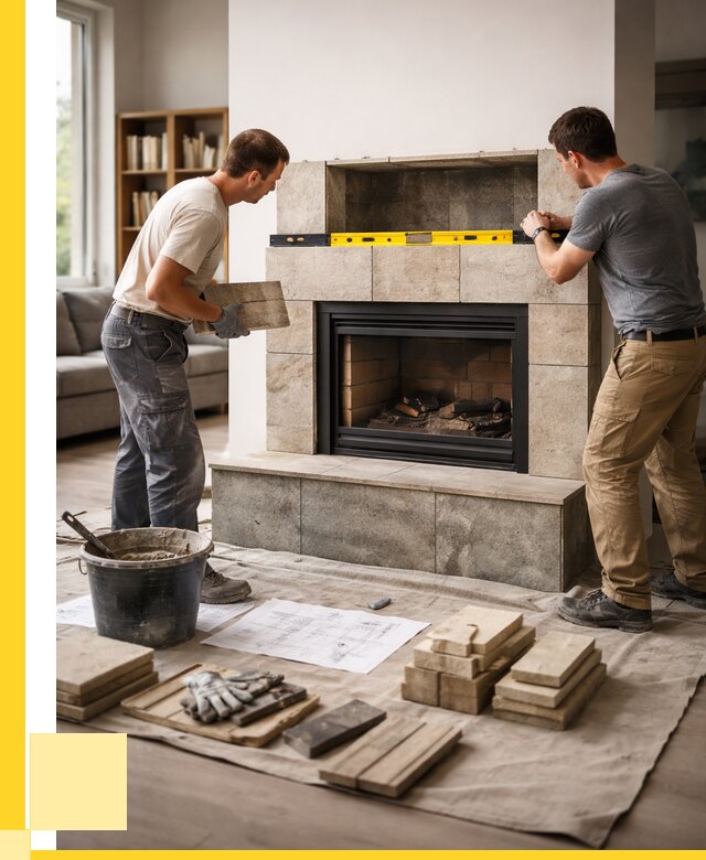 Монтаж каминов и установка в Тайшете от 46733 р. | ЭриданТшт