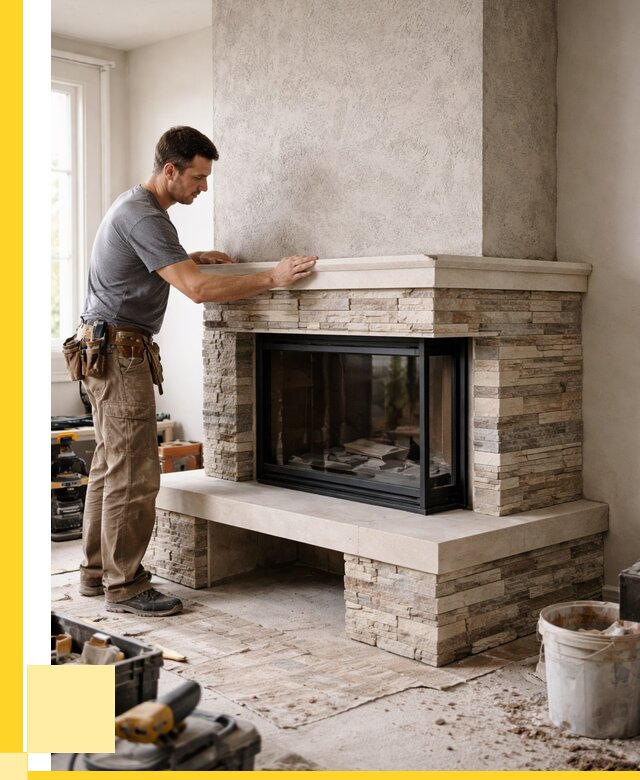 Изготовление каминов под ключ в Тайшете от 155775 р. | ЭриданТшт