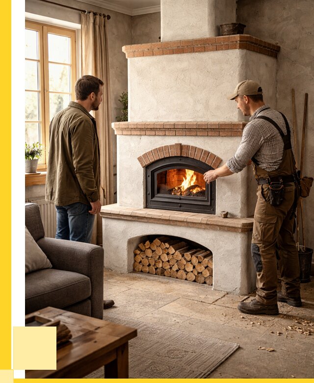 Печи камины в Тайшете: кирпичные, изразцовые от 62310 р. | ЭриданТшт