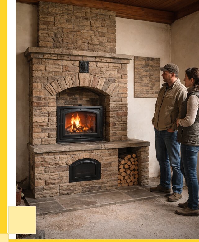 Кирпичная печь под ключ в Тайшете от 155775 р. | ЭриданТшт