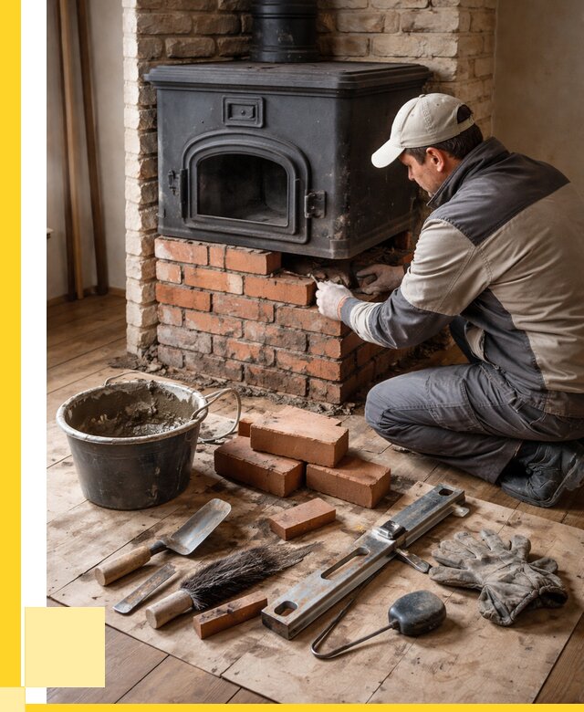 Ремонт печей в Тайшете от 12462 р., услуги печника ЭриданТшт