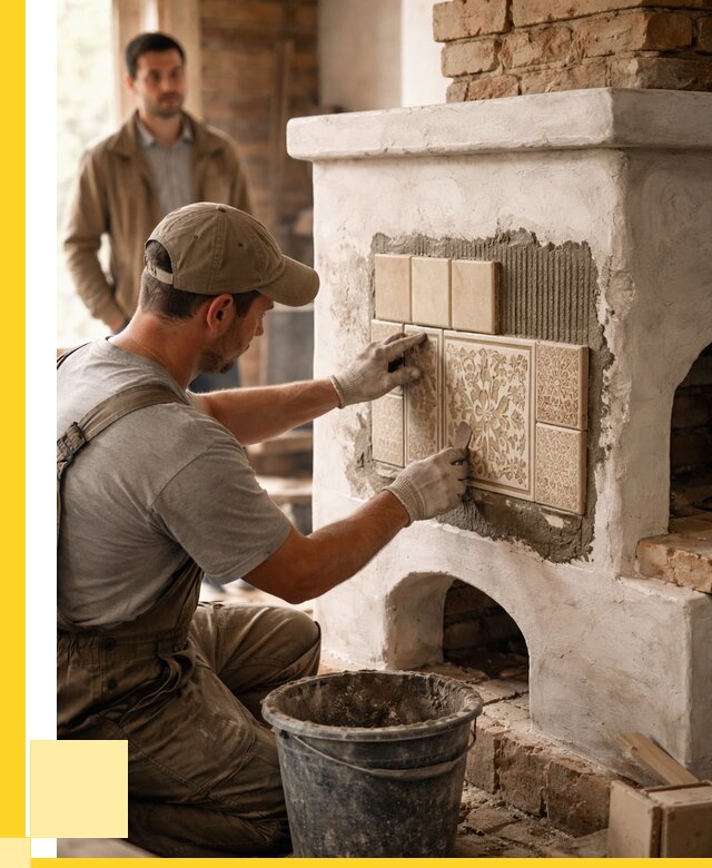 Отделка печей и банных печей в Тайшете от 36348 р. | ЭриданТшт