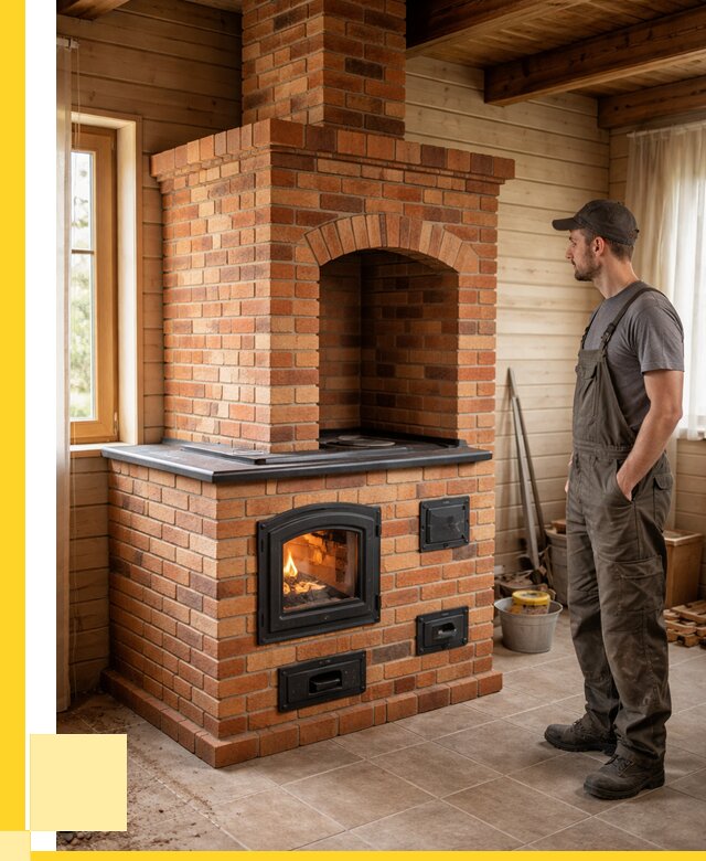 Кирпичные печи в Тайшете: купить от 155775 р. | ЭриданТшт