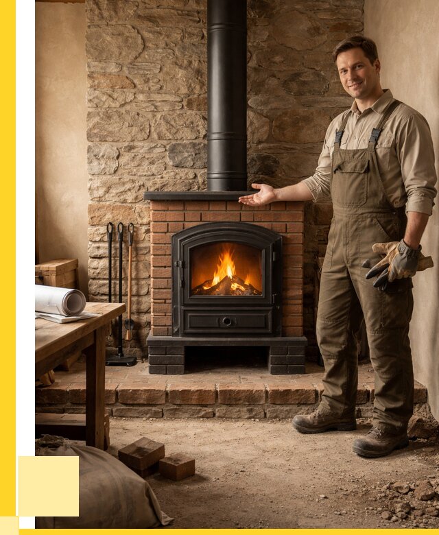 Печи отопительные из кирпича в Тайшете от 83080 р., ЭриданТшт