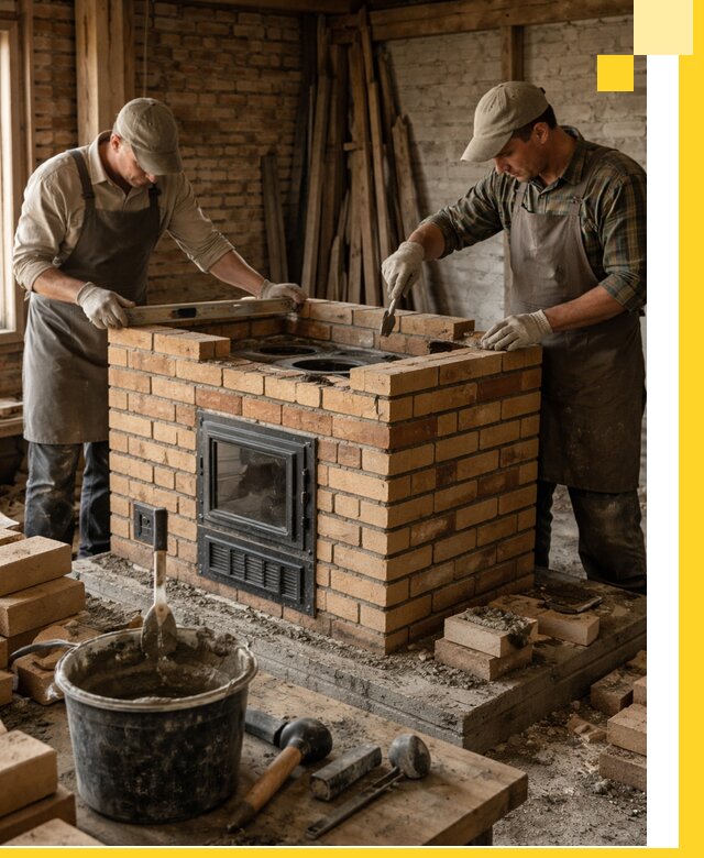 Изготовление и установка варочных печей под ключ в Тайшете