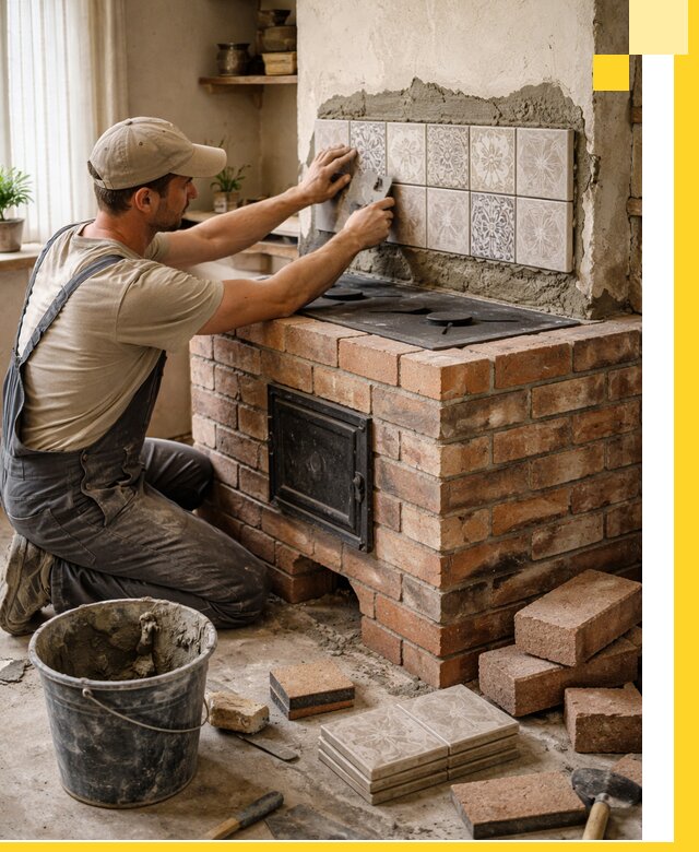 Печи с плитой на заказ монтаж гарантия и сервис в Тайшете