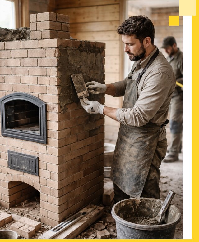 Изготовление и установка печей-шведок под ключ в Тайшете