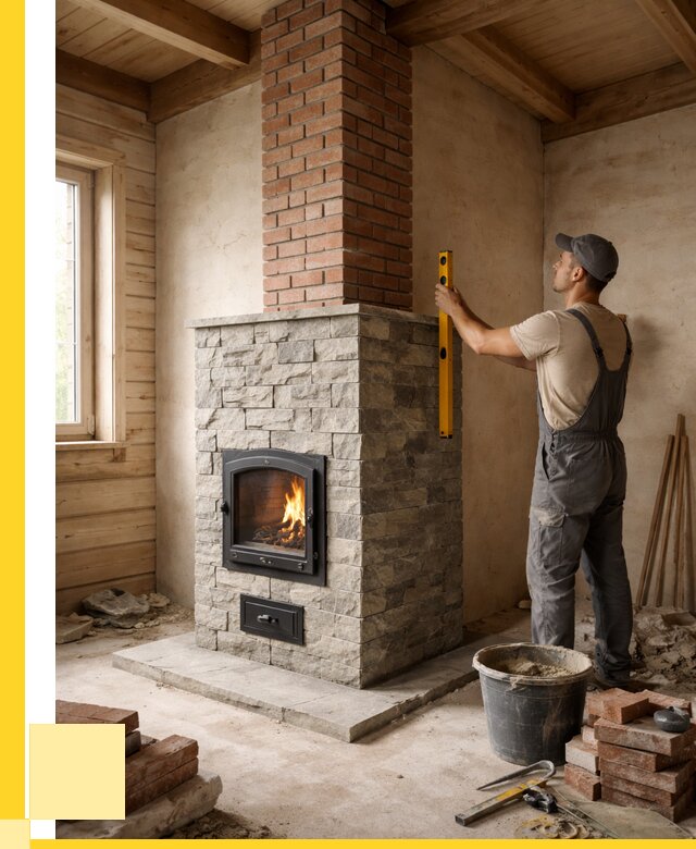 Печи и дымоходы под ключ в Тайшете от 46733 р., ЭриданТшт