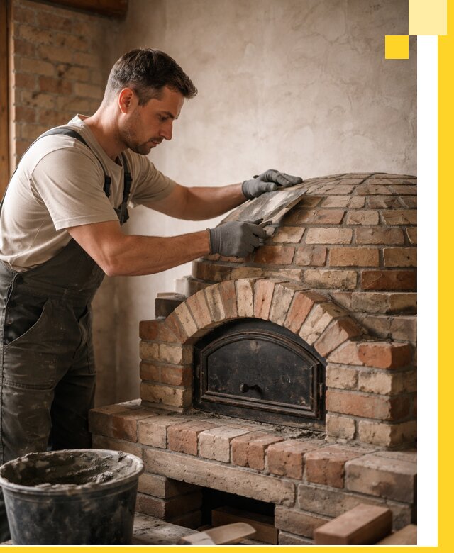 Изготовление и монтаж помпейских печей на заказ в Тайшете