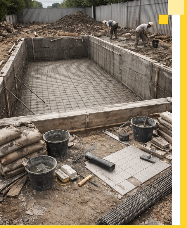 Строительство бассейнов под ключ в Тайшете, дизайн и монтаж