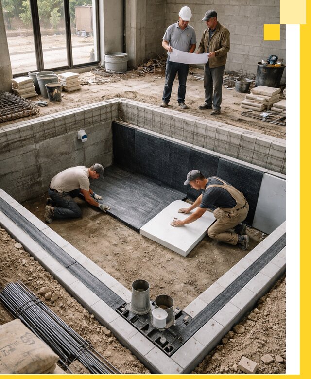 Проекты частных и общественных бассейнов под ключ в Тайшете