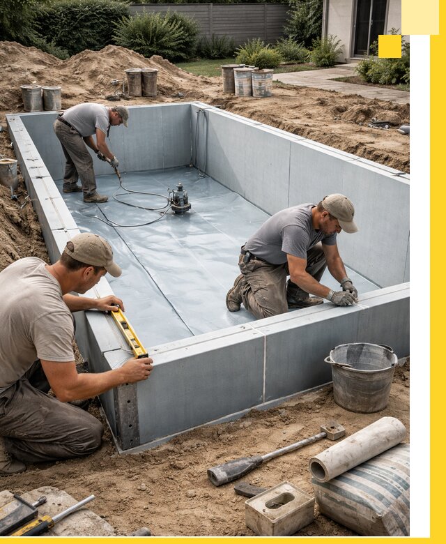 Профессиональный монтаж бассейнов под ключ в Тайшете с гарантией