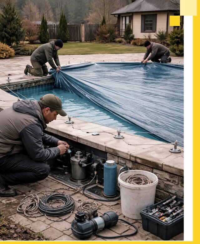 Консервация бассейнов в Тайшете: подготовка к длительному хранению