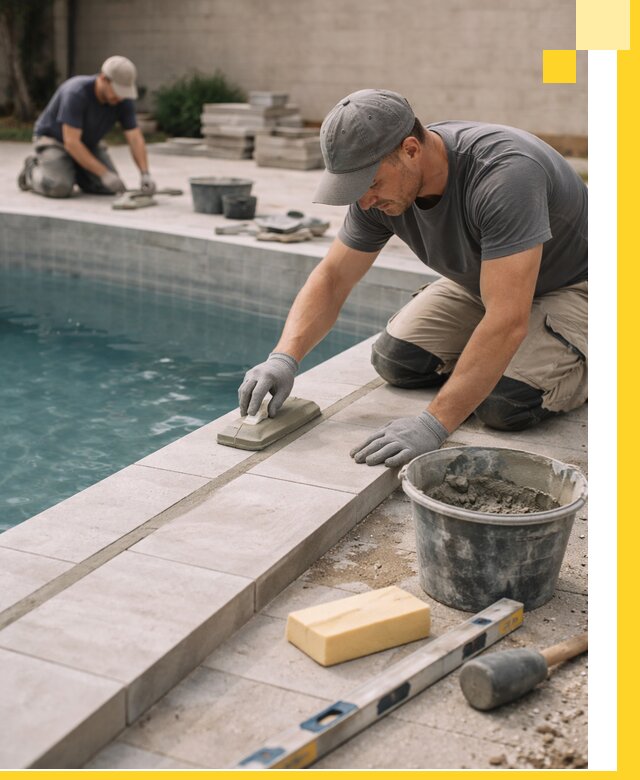 Отделка бассейнов в Тайшете: декоративная отделка и гидроизоляция