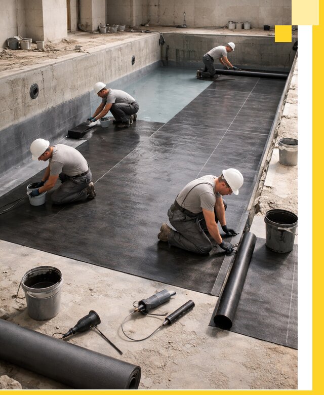 Профессиональная гидроизоляция бассейнов и чаш в Тайшете под ключ