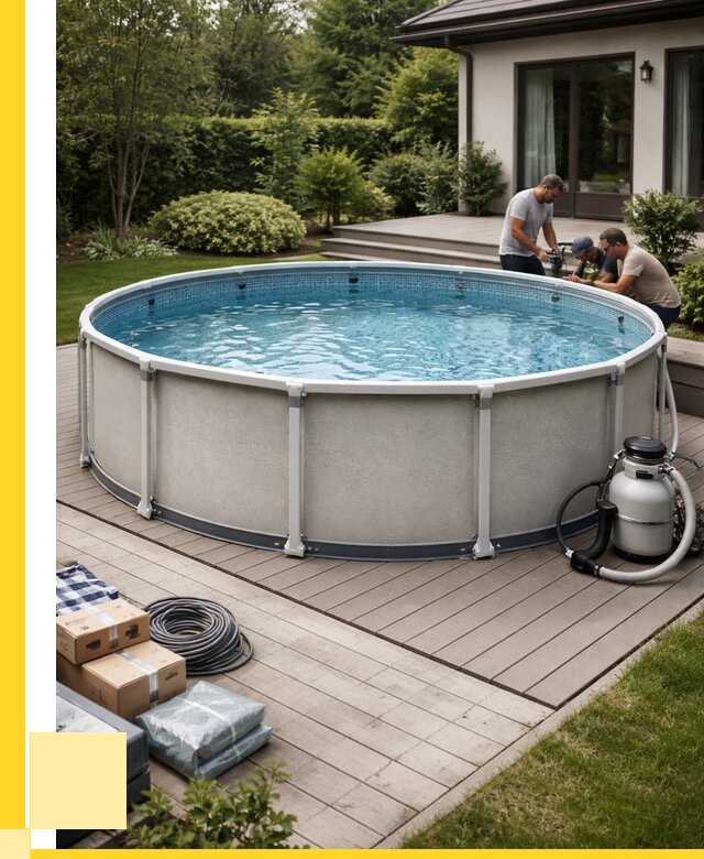 Купить каркасные бассейны в Тайшете от 46733 р. | ЭриданТшт