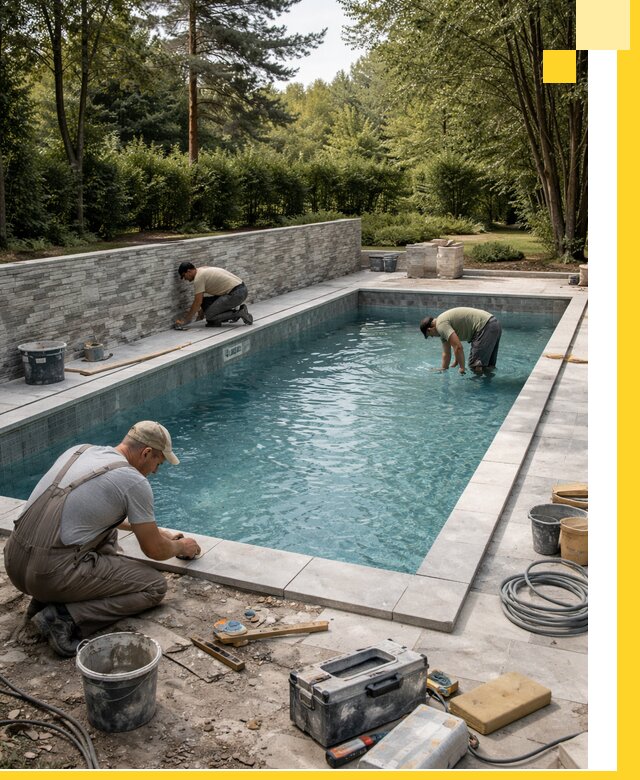 Проектирование и строительство частных бассейнов в Тайшете