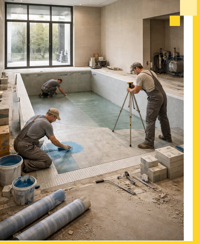 Проект и строительство закрытых бассейнов в Тайшете под ключ