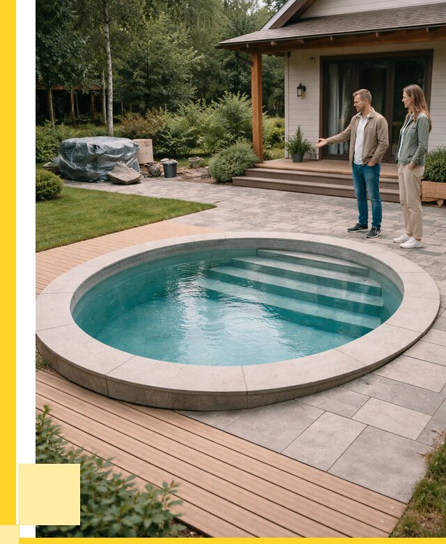 Бассейн на даче под ключ в Тайшете от 207700 р., ЭриданТшт