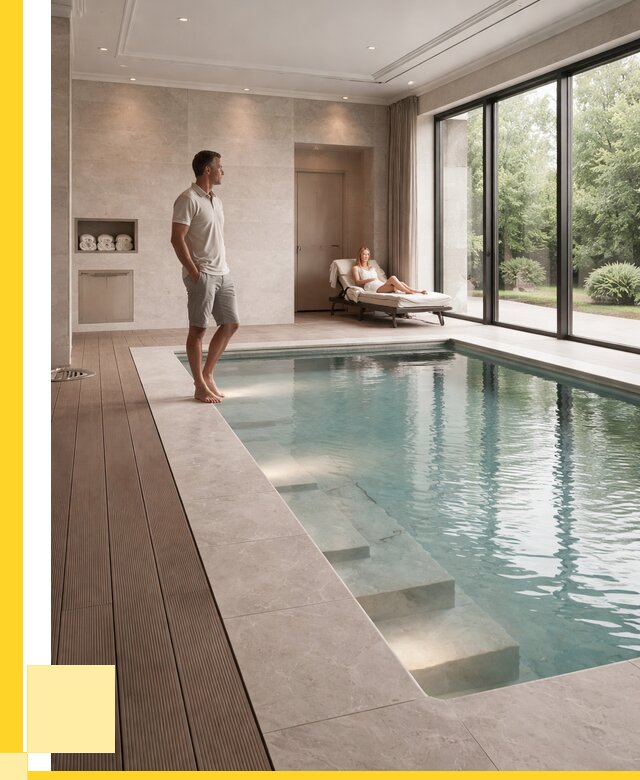 Бассейны в коттедже под ключ в Тайшете от 1246200 р. | ЭриданТшт