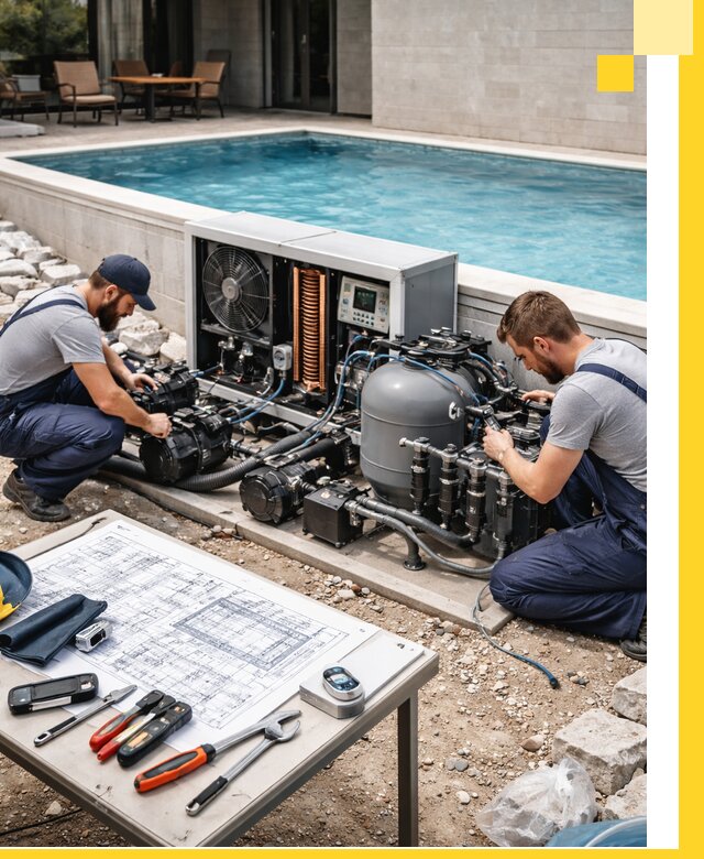 Проектирование и монтаж бассейнов с подогревом в Тайшете