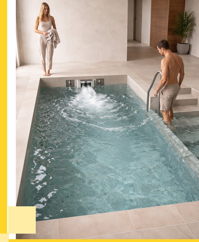 Бассейн с противотоком в Тайшете от 259625 р. | ЭриданТшт