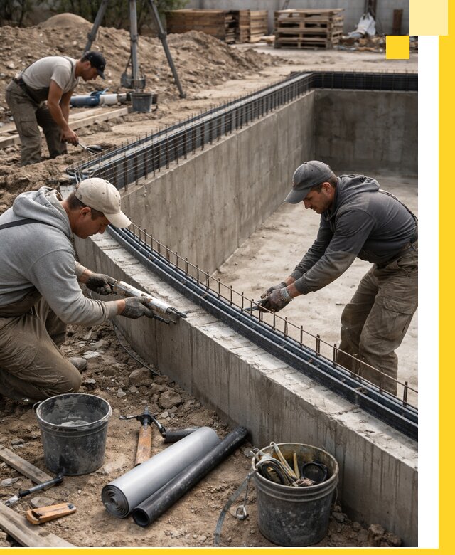 Качественный монтаж чаши бассейна в Тайшете под ключ с гарантией