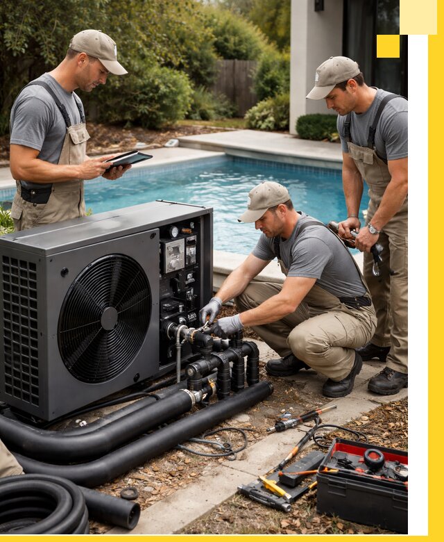 Проектирование и установка тепловых насосов для бассейнов в Тайшете