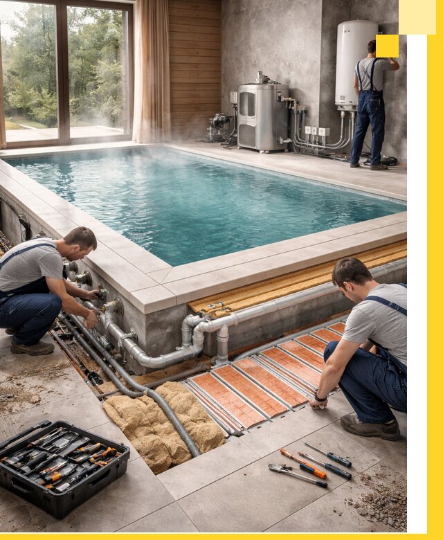 Проектирование и строительство тёплых бассейнов в Тайшете