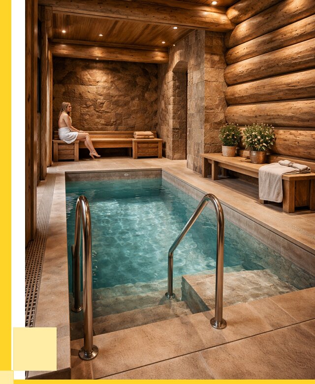 Аренда бани с бассейном в Тайшете от 1557750 р. | ЭриданТшт