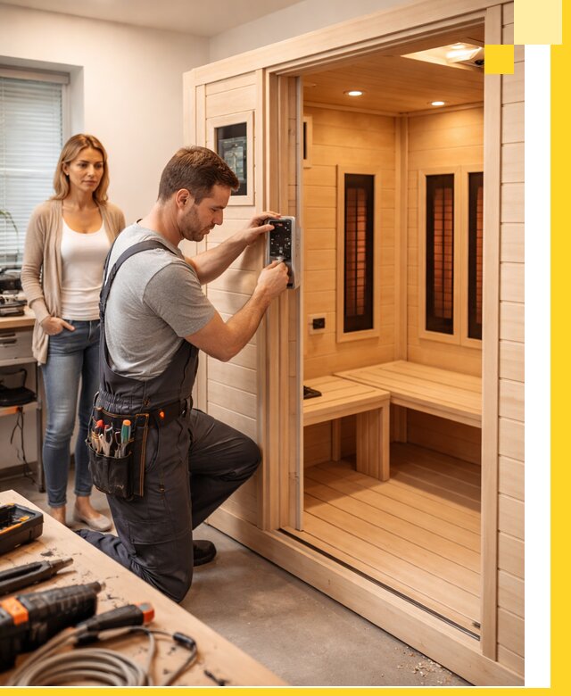 Инфракрасные сауны под ключ в Тайшете продажа и установка