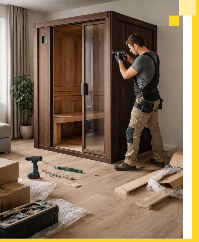 Установка и производство мини саун под ключ в Тайшете