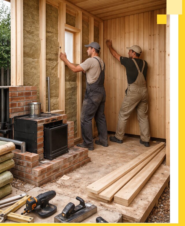 Строительство и установка дачных саун под ключ в Тайшете