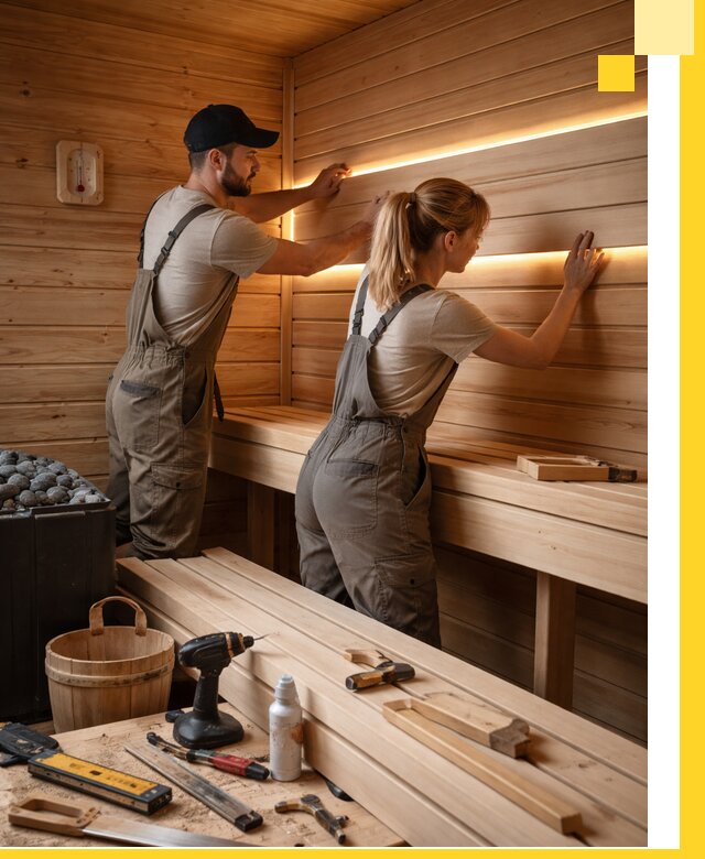 Дизайн саун и бань под ключ с индивидуальным проектом в Тайшете