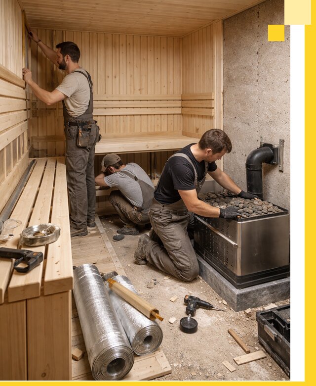 Индивидуальные сауны на заказ в Тайшете под ключ, проект и монтаж