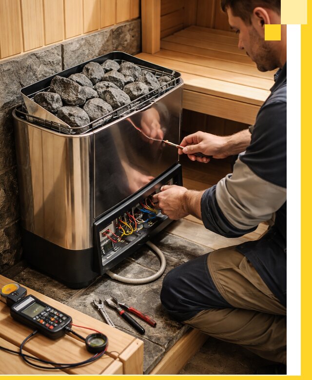 Продажа и установка электрокаменок для саун в Тайшете