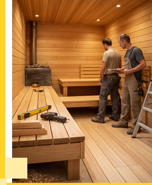 Отделка бань и саун в Тайшете по цене от 4673 р. | ЭриданТшт