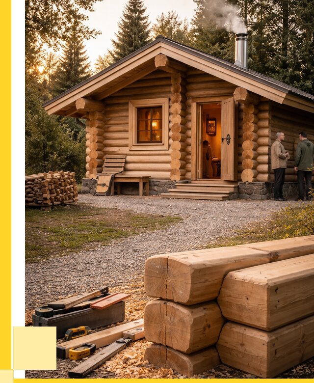 Строительство бань и комплексов в Тайшете от 467325 р.| ЭриданТшт