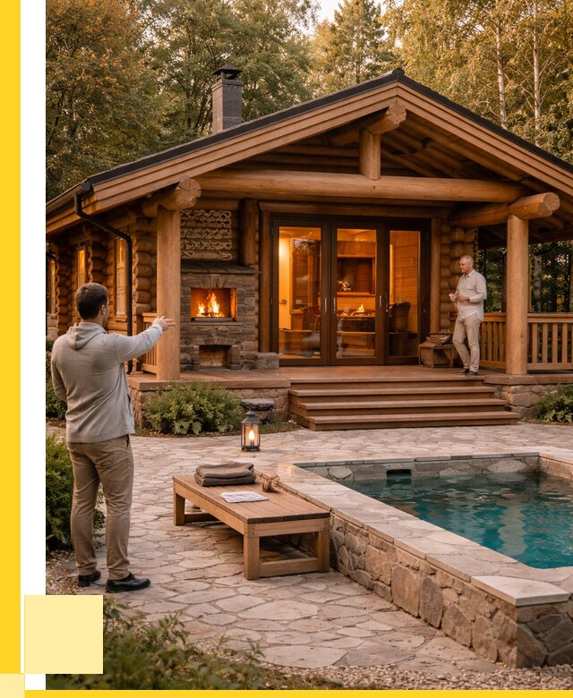 Проекты бань и хамам в Тайшете от 25963 р. | ЭриданТшт