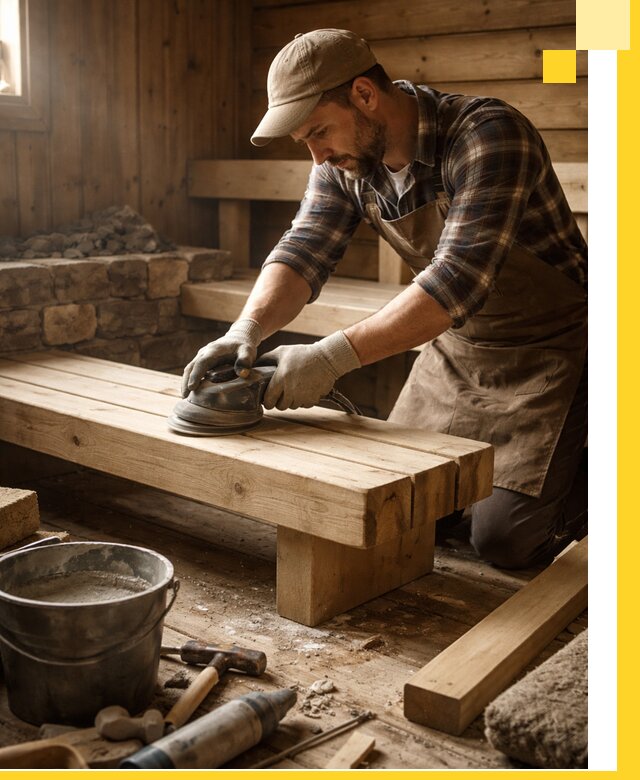 Ремонт бань под ключ в Тайшете с гарантией качества и сроков