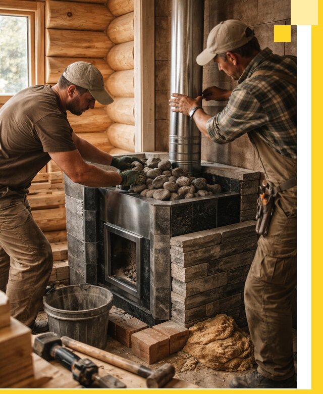 Строительство и отделка русских бань под ключ в Тайшете