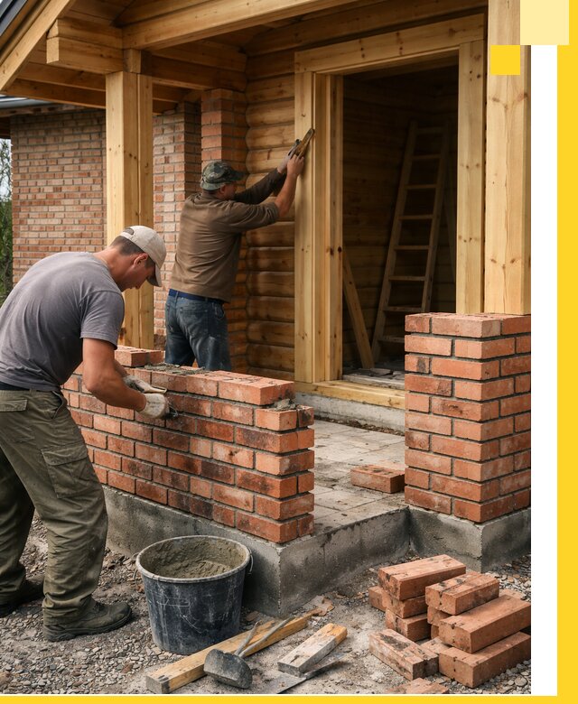 Строительство кирпичных бань под ключ в Тайшете с гарантией качества