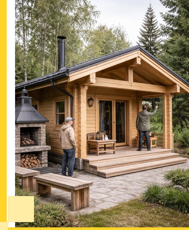 Деревянные бани под ключ в Тайшете от 467325 р. | ЭриданТшт